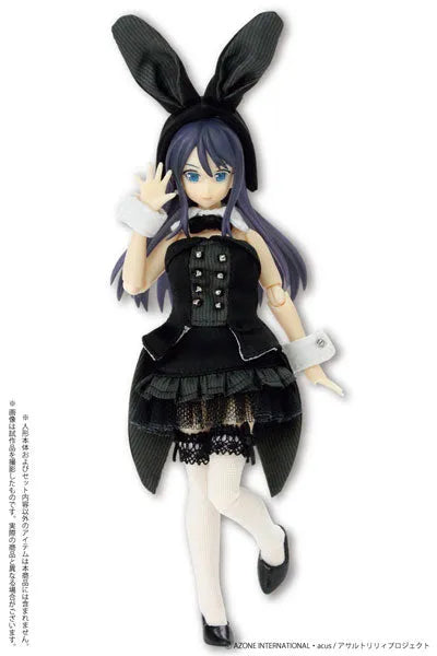 Picco Neemo Wear 1/12 Happy*Bunny Dress Set Black (DOLL ACCESSORY)ㅤ – Azone – ActionFigure Brasil — ângulo diferente
