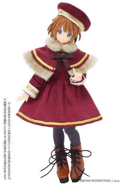Picco Neemo Wear 1/12 Holy Night Date Outfit Set Bordeaux (DOLL ACCESSORY)ㅤ – Azone International – ActionFigureBrasil