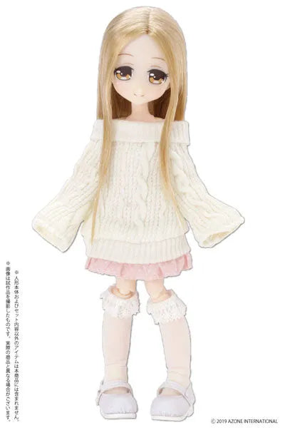 Picco Neemo Wear 1/12 Off-shoulder Knit One-piece Dress Off-white (DOLL ACCESSORY)ㅤ – Azone International – ActionFigureBrasil