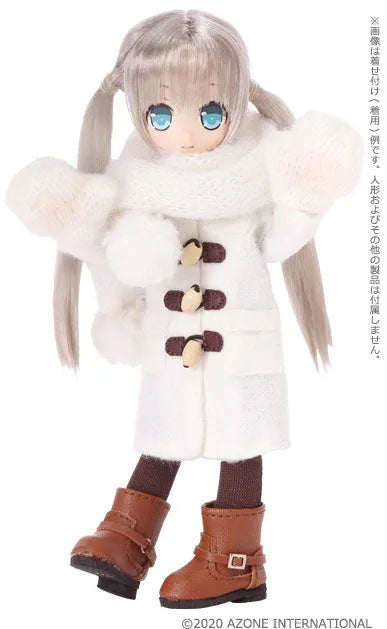 Picco Neemo Wear 1/12 Picco D Muffler & Mitten set White (DOLL ACCESSORY)ㅤ – Azone International – ActionFigureBrasil