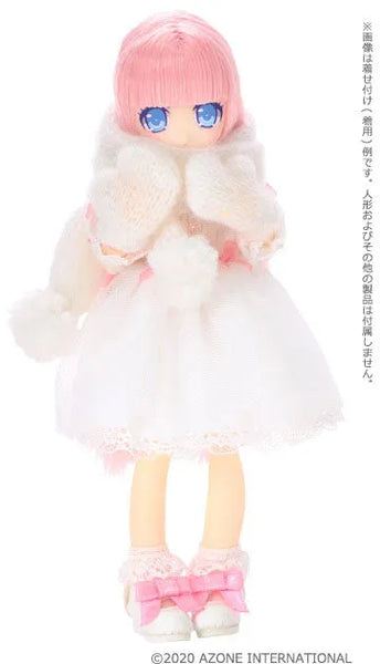 Picco Neemo Wear 1/12 Picco D Muffler & Mitten set White (DOLL ACCESSORY)ㅤ – Azone International – ActionFigureBrasil — ângulo diferente