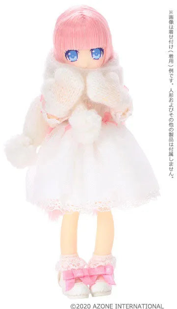 Picco Neemo Wear 1/12 Picco D Muffler & Mitten set White (DOLL ACCESSORY)ㅤ – Azone – ActionFigure Brasil