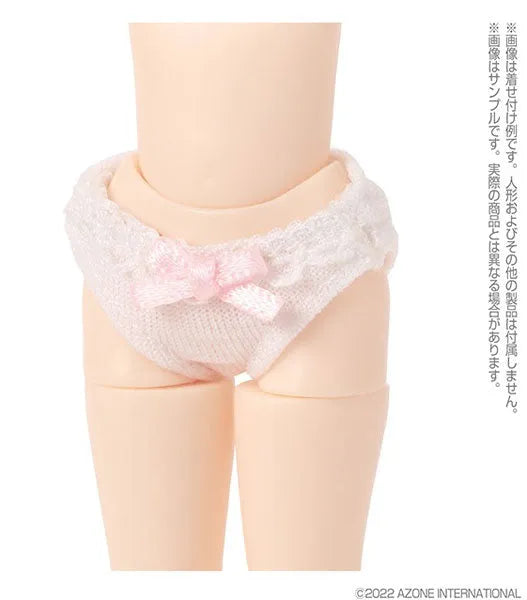 Picco Neemo Wear 1/12 Ribbon Lace Panties set Pink x White, Pink x Pink (DOLL ACCESSORY)ㅤ – Azone – ActionFigure Brasil