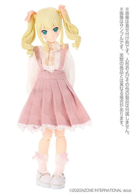 Picco Neemo Wear 1/12 Ribbon Lace Short Socks White x Pink (DOLL ACCESSORY)ㅤ – Azone International – ActionFigureBrasil