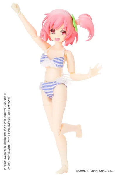 Picco Neemo Wear 1/12 Sexy Bikini Set Blue Stripe (DOLL ACCESSORY)ㅤ – Azone International – ActionFigureBrasil