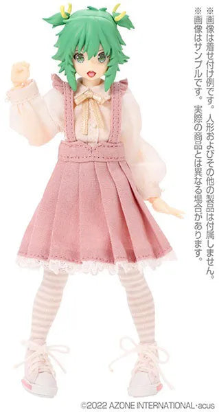 Picco Neemo Wear 1/12 Sheer Jumper Skirt set Pink x Light Pink (DOLL ACCESSORY)ㅤ – Azone – ActionFigure Brasil