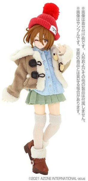 Picco Neemo Wear 1/12 Snotty Cat Pleated Skirt Leaf Green (DOLL ACCESSORY)ㅤ – Azone – ActionFigure Brasil