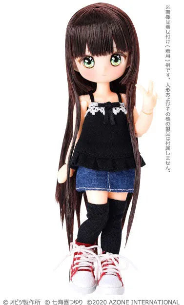 Picco Neemo Wear 1/12 Sugar Camisole Black (DOLL ACCESSORY)ㅤ – Azone International – ActionFigureBrasil
