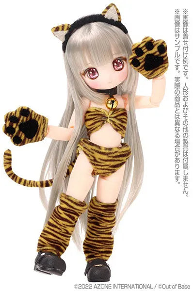 Picco Neemo Wear 1/12 Tiger Girl set Yellow (DOLL ACCESSORY)ㅤ – Azone International – ActionFigureBrasil