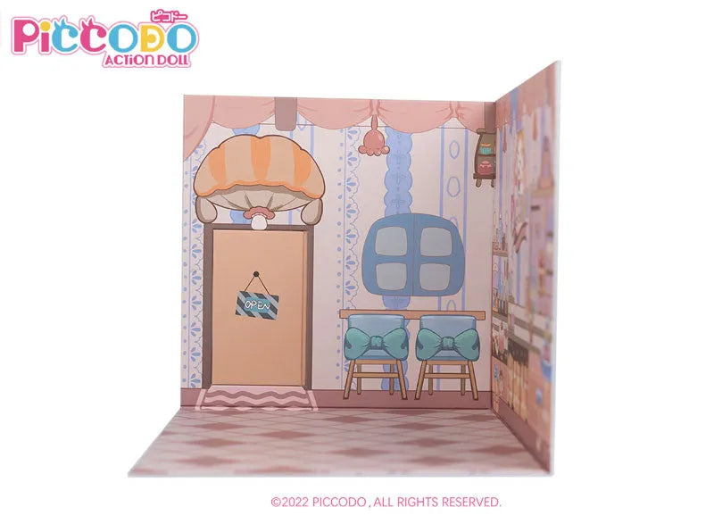 PICCODO ACTION DOLL Background Board for Display Cake Shop Mㅤ – Genesis – ActionFigureBrasil