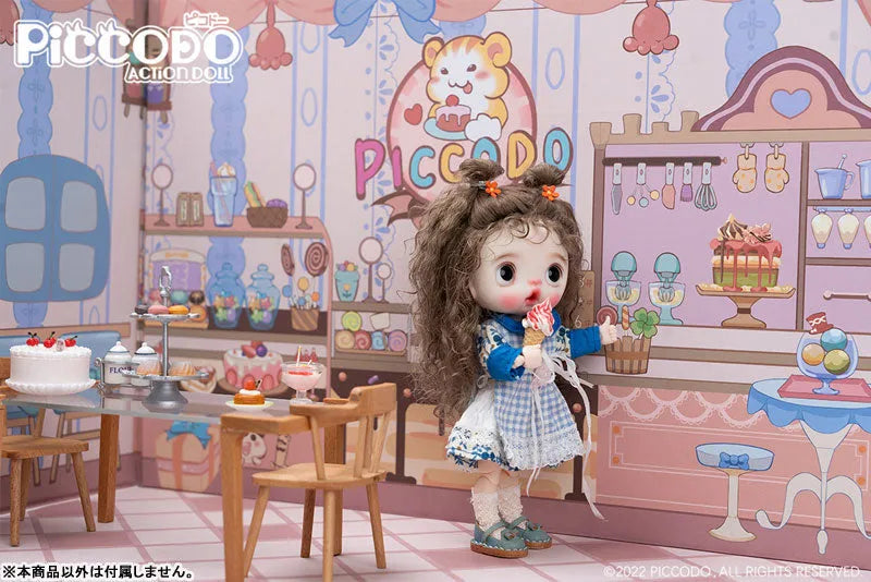 PICCODO ACTION DOLL Background Board for Display Cake Shop Mㅤ – Genesis – ActionFigureBrasil
