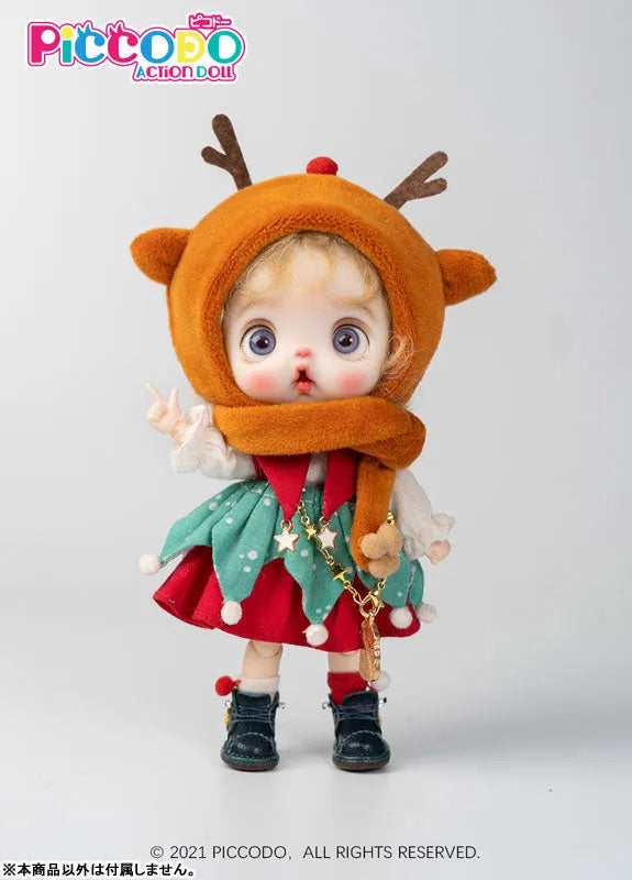 PICCODO ACTION DOLL Christmas Doll Outfit Set Snow Flake, Reindeer (DOLL ACCESSORY)ㅤ – Genesis – ActionFigureBrasil