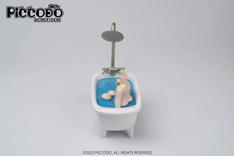 PICCODO ACTION DOLL Diorama Head Stand Bathtub Doll Whiteㅤ – Genesis – ActionFigureBrasil