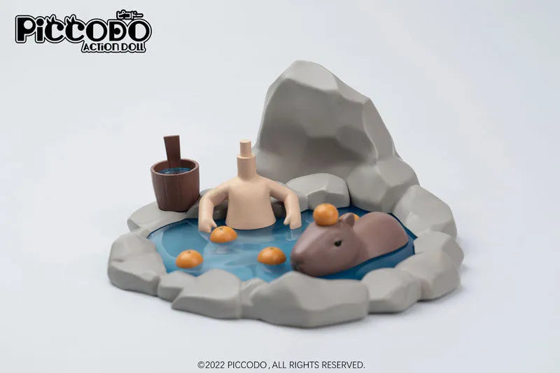 PICCODO ACTION DOLL Diorama Head Stand Onsen Naturalㅤ – Genesis – ActionFigure Brasil