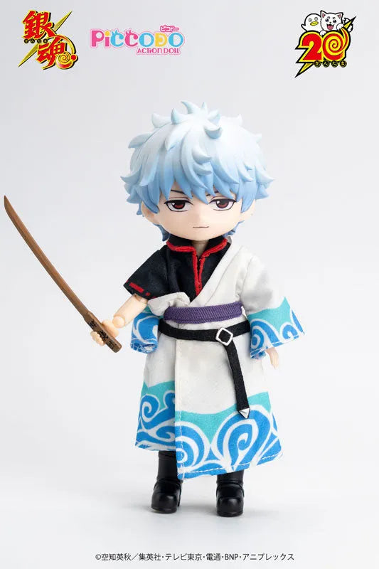 PICCODO ACTION DOLL - Gintama - Sakata Gintoki (Genesis)ㅤ – Genesis – ActionFigure Brasil