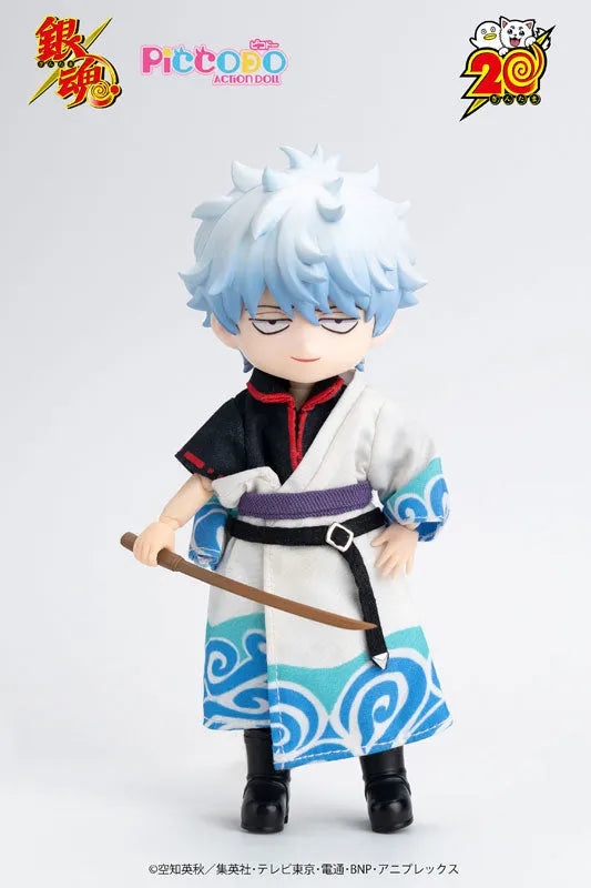 PICCODO ACTION DOLL - Gintama - Sakata Gintoki (Genesis)ㅤ – Genesis – ActionFigure Brasil