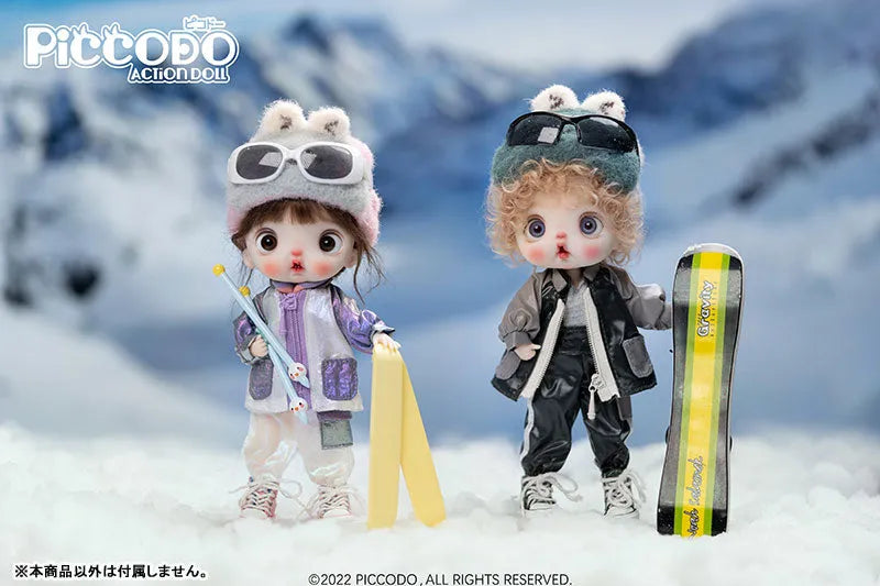 PICCODO ACTION DOLL Ski Suit Black (DOLL ACCESSORY)ㅤ – Genesis – ActionFigureBrasil