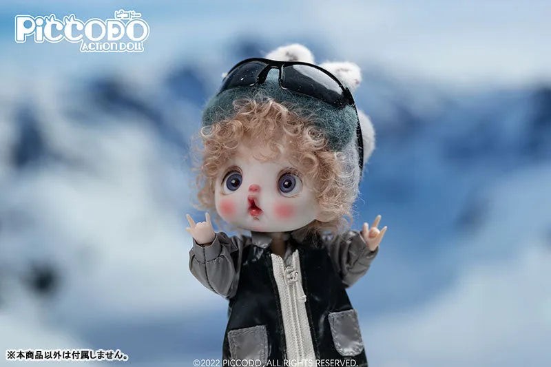 PICCODO ACTION DOLL Ski Suit Black (DOLL ACCESSORY)ㅤ – Genesis – ActionFigureBrasil