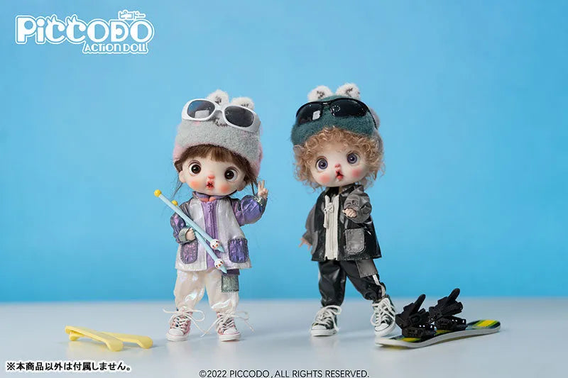 PICCODO ACTION DOLL Ski Suit Black (DOLL ACCESSORY)ㅤ – Genesis – ActionFigureBrasil