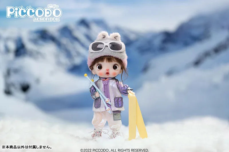 PICCODO ACTION DOLL Ski Suit White (DOLL ACCESSORY)ㅤ – Genesis – ActionFigureBrasil