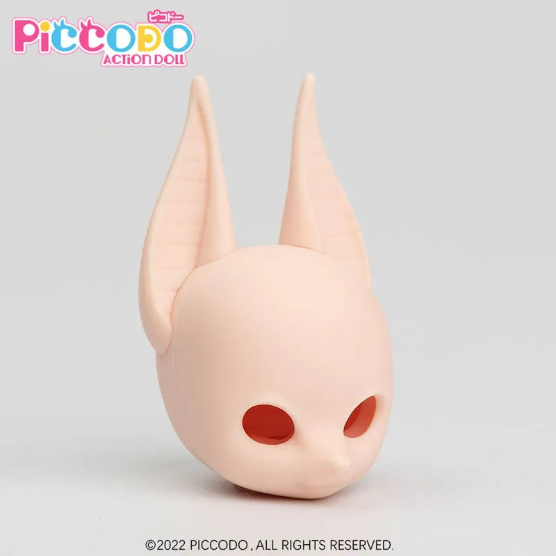 PICCODO Series Deformed Style Doll's Resin Head FURRY FOX Doll Whiteㅤ – Genesis – ActionFigureBrasil