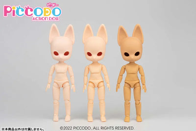 PICCODO Series Deformed Style Doll's Resin Head FURRY FOX Suntannedㅤ – Genesis – ActionFigureBrasil — close
