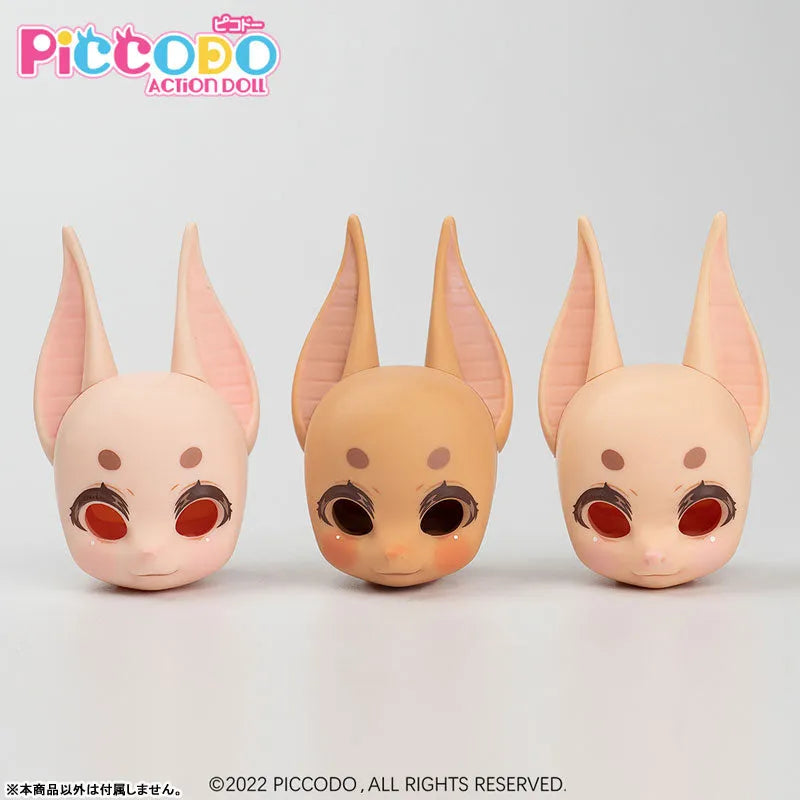 PICCODO Series Deformed Style Doll's Resin Head FURRY FOX (w/Makeup Ver.) Naturalㅤ – Genesis – ActionFigure Brasil