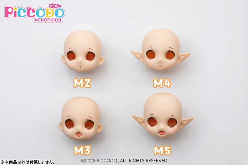 PICCODO Series Deformed Style Doll's Resin Head NIAUKI M2 (w/Makeup Ver.) Naturalㅤ – Genesis – ActionFigureBrasil