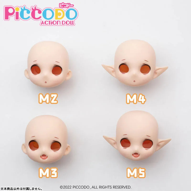 PICCODO Series Deformed Style Doll's Resin Head NIAUKI M3 (w/Makeup Ver.) Doll Whiteㅤ – Genesis – ActionFigure Brasil