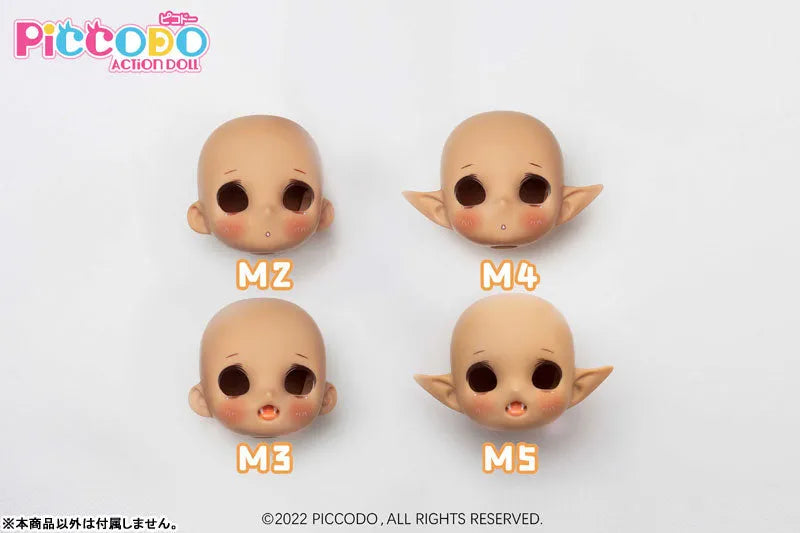 PICCODO Series Deformed Style Doll's Resin Head NIAUKI M4 (w/Makeup Ver.) Suntannedㅤ – Genesis – ActionFigureBrasil