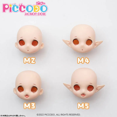 PICCODO Series Deformed Style Doll's Resin Head NIAUKI M5 (w/Makeup Ver.) Doll Whiteㅤ – Genesis – ActionFigureBrasil