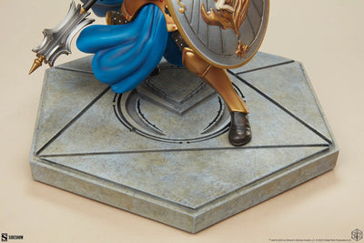 Pike Trickfoot - Vox Machina - LIMITED EDITION: TBD – Sideshow Collectibles – ActionFigure Brasil — com base expositora