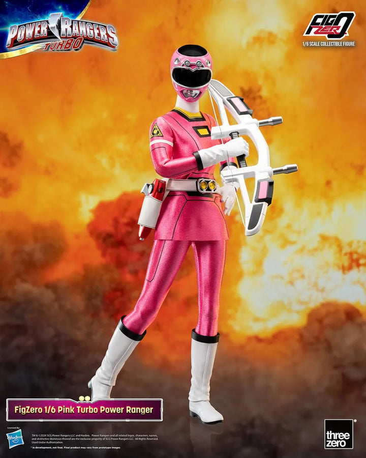 Pink Turbo Power Ranger – Threezero – ActionFigure Brasil
