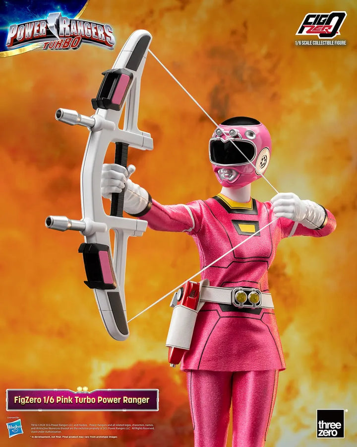 Pink Turbo Power Ranger – Threezero – ActionFigure Brasil
