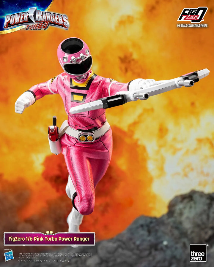 Pink Turbo Power Ranger – Threezero – ActionFigure Brasil