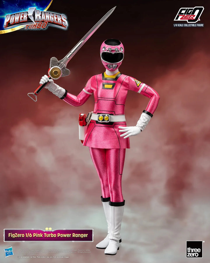 Pink Turbo Power Ranger – Threezero – ActionFigure Brasil