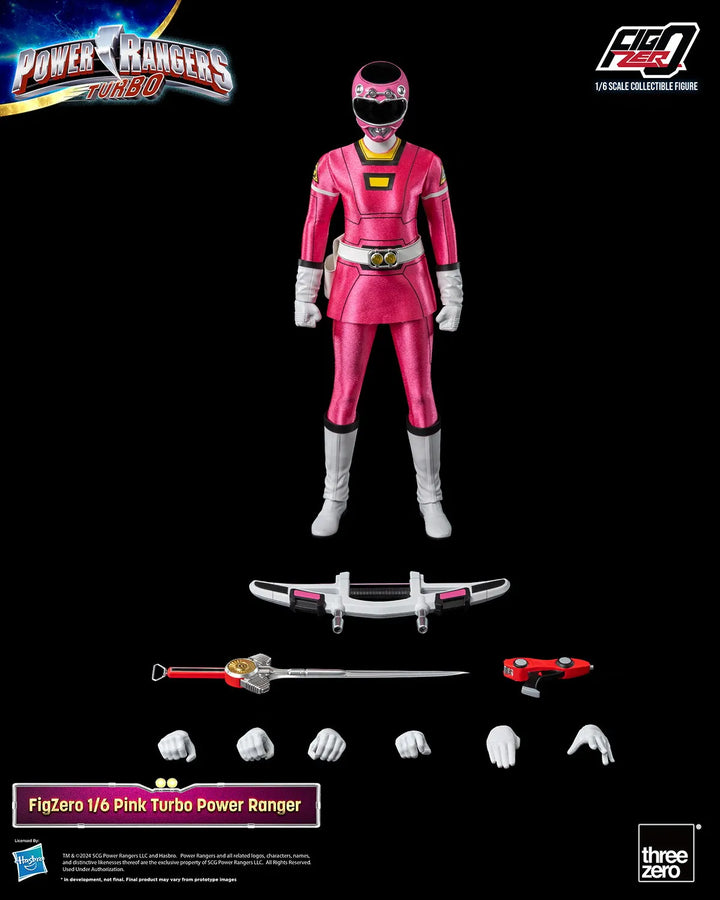 Pink Turbo Power Ranger – Threezero – ActionFigure Brasil