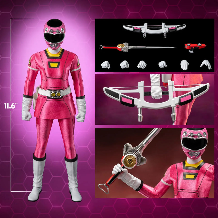 Pink Turbo Power Ranger – Threezero – ActionFigure Brasil