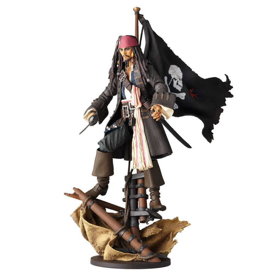 Pirates of the Caribbean - Jack Sparrow - Revoltech - Revoltech SFX No.025 (Kaiyodo)ㅤ – Kaiyodo – ActionFigureBrasil