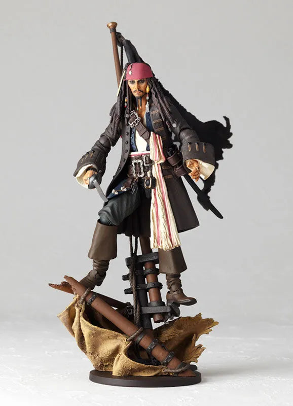 Pirates of the Caribbean - Jack Sparrow - Revoltech - Revoltech SFX No.025 (Kaiyodo)ㅤ – Kaiyodo – ActionFigureBrasil