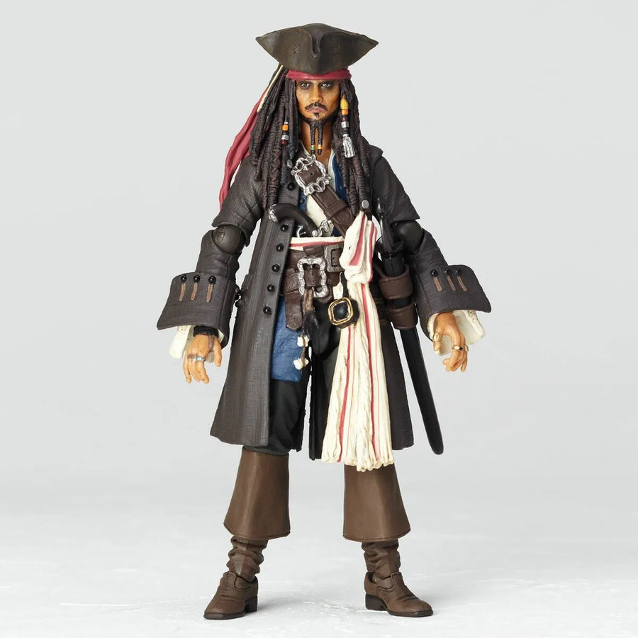 Pirates of the Caribbean - Jack Sparrow - Revoltech - Revoltech SFX No.025 (Kaiyodo)ㅤ – Kaiyodo – ActionFigureBrasil