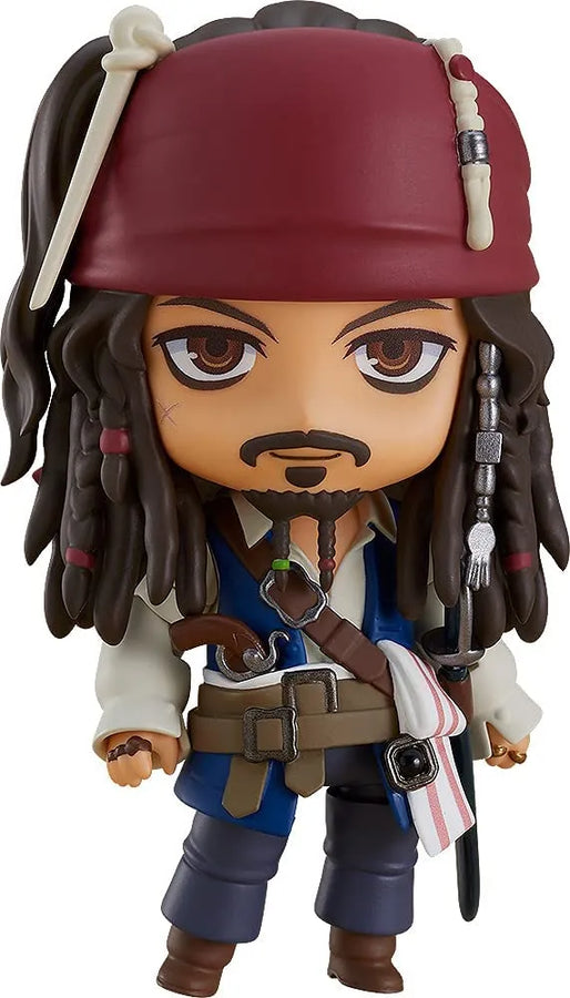 Pirates of the Caribbean: On Stranger Tides - Jack Sparrow - Nendoroid #1557 (Good Smile Company)ㅤ – Good Smile Company – ActionFigure Brasil