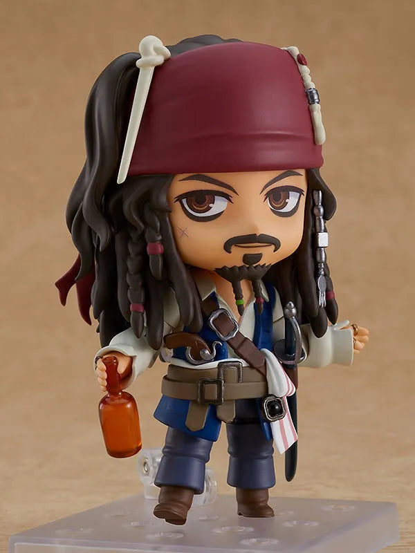 Pirates of the Caribbean: On Stranger Tides - Jack Sparrow - Nendoroid #1557 (Good Smile Company)ㅤ – Good Smile Company – ActionFigure Brasil
