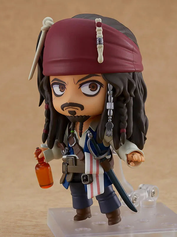 Pirates of the Caribbean: On Stranger Tides - Jack Sparrow - Nendoroid #1557 (Good Smile Company)ㅤ – Good Smile Company – ActionFigure Brasil