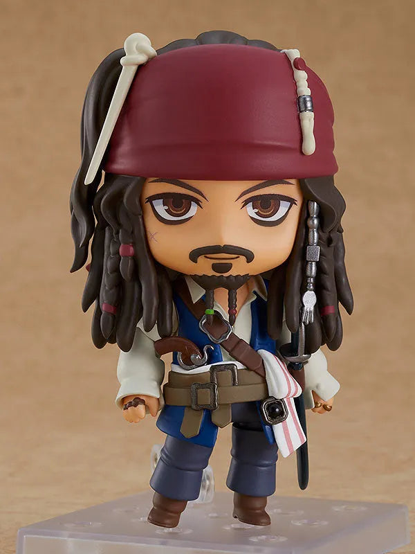 Pirates of the Caribbean: On Stranger Tides - Jack Sparrow - Nendoroid #1557 (Good Smile Company)ㅤ – Good Smile Company – ActionFigure Brasil
