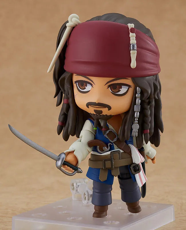 Pirates of the Caribbean: On Stranger Tides - Jack Sparrow - Nendoroid #1557 (Good Smile Company)ㅤ – Good Smile Company – ActionFigure Brasil