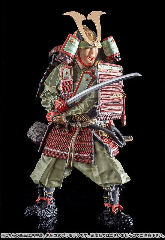 PLAMAX 1/12 Kamakura Period Armored Warrior Plastic Modelㅤ – Max Factory – ActionFigureBrasil