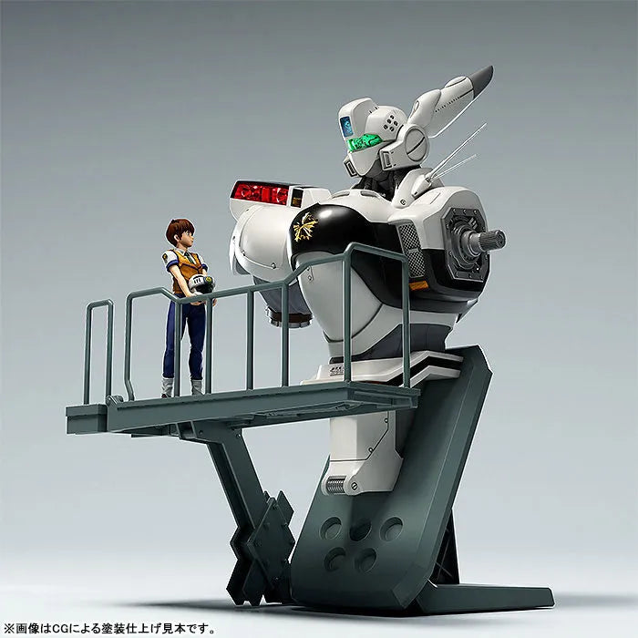 PLAMAX - MF-75 - Minimum Factory - Nose Collection Mobile Police Patlabor - Akira Izumino with Alphonse (Max Factory)ㅤ – Max Factory – ActionFigure Brasil
