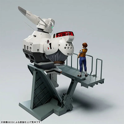 PLAMAX - MF-75 - Minimum Factory - Nose Collection Mobile Police Patlabor - Akira Izumino with Alphonse (Max Factory)ㅤ – Max Factory – ActionFigureBrasil — detalhe do produto