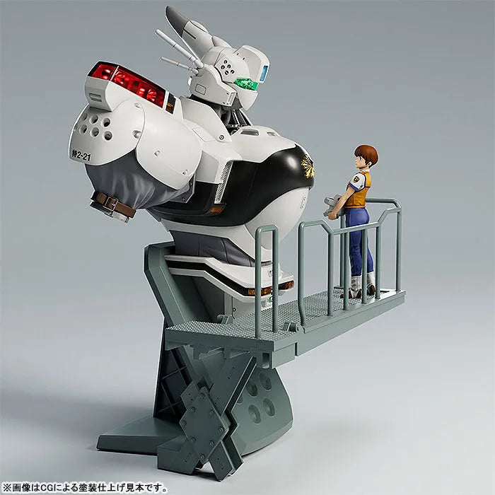PLAMAX - MF-75 - Minimum Factory - Nose Collection Mobile Police Patlabor - Akira Izumino with Alphonse (Max Factory)ㅤ – Max Factory – ActionFigure Brasil